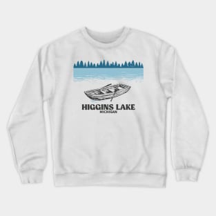 Higgins Lake Michigan Crewneck Sweatshirt